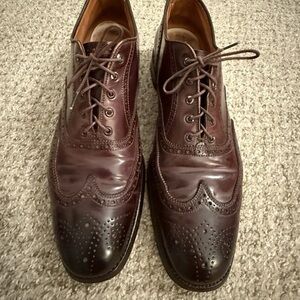 Alden Brooks Brothers A764 Sz 11 Shortwing/Wingtip #8 Shell Cordovan